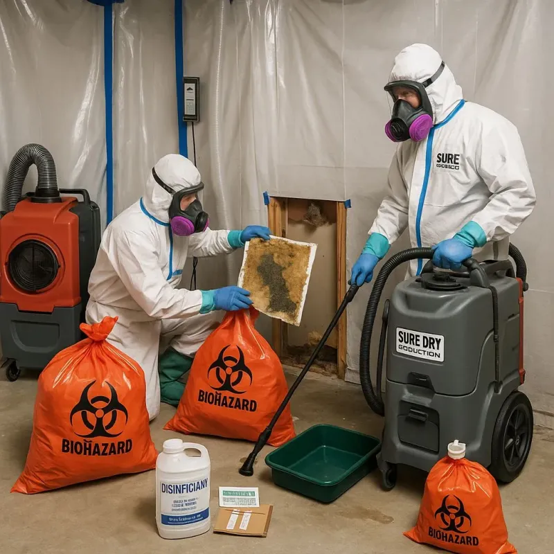 Contaminated Water Handling Protocols process in Moundville, AL