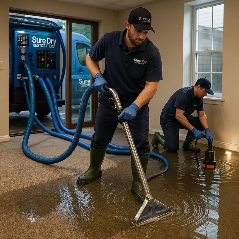 Water Extraction and Removal process in Moundville, AL